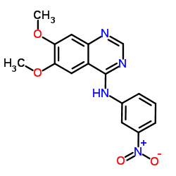 6,7-dimethoxy-N-(3-nitrophenyl)quinazolin-4-amine结构式