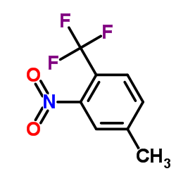 4-Methyl-2-nitro-1-(trifluoromethyl)benzene Structure