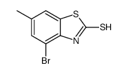 4-Bromo-6-methylbenzo[d]thiazole-2-thiol picture