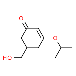 2-Cyclohexen-1-one,5-(hydroxymethyl)-3-(1-methylethoxy)-(9CI)结构式