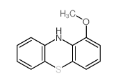 10H-Phenothiazine,1-methoxy-结构式