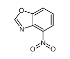4-硝基-1,3-苯并恶唑结构式