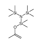 N-(dimethyl(prop-1-en-2-yloxy)silyl)-1,1,1-trimethyl-N-(trimethylsilyl)silanamine Structure