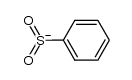 phenylsulphinate anion Structure