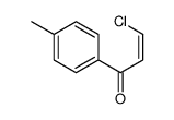 (E)-β-Chloro-4'-methylacrylophenone structure