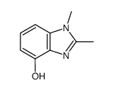 1H-Benzimidazol-4-ol,1,2-dimethyl-(9CI) structure