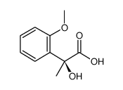 (s)-2-hydroxy-2-methyl(2-methoxybenzene)acetic acid structure