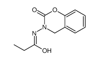 N-(2-oxo-4H-1,3-benzoxazin-3-yl)propanamide Structure