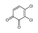 3,4-dichlorocyclohexa-3,5-diene-1,2-dione结构式