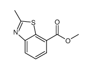 7-Benzothiazolecarboxylicacid,2-methyl-,methylester(9CI) structure