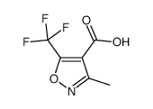 3-METHYL-5-(TRIFLUOROMETHYL)ISOXAZOLE-4-CARBOXYLIC ACID structure