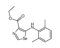 ethyl 5-(2,6-dimethylanilino)-1,3-selenazole-4-carboxylate Structure
