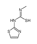1-methyl-3-(1,3-thiazol-2-yl)thiourea Structure