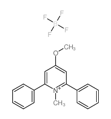 tetrafluoro-l4-borane, 4-methoxy-1-methyl-2,6-diphenylpyridin-1-ium salt Structure