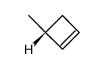 (+)-3-Methylcyclobuten Structure