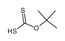dithiocarbonic acid O-tert-butyl ester结构式