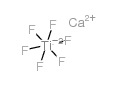 calcium hexafluorotitanate Structure