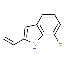 1H-Indole,2-ethenyl-7-fluoro-(9CI) structure