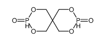 3,9-dioxo-3,9-diphospha-2,4,8,10-tetraoxa-spiro[5.5]undecane结构式