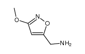 5-aminomethyl-3-methoxyisoxazole Structure