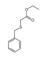 ethyl 2-benzylsulfanylacetate结构式