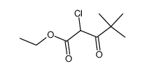 2-chloro-4,4-dimethyl-3-oxopentanoic acid ethyl ester picture