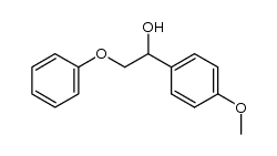 2-phenoxy-1-(4-methoxyphenyl)-ethanol Structure