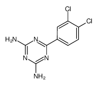 6-(3,4-dichloro-phenyl)-[1,3,5]triazine-2,4-diamine Structure