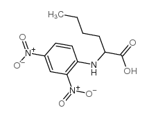 Norleucine,N-(2,4-dinitrophenyl)- Structure