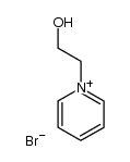 N-(β-hydroxyethyl)pyridinium bromide Structure