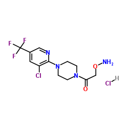 1-[2-(AMMONIOOXY)ACETYL]-4-[3-CHLORO-5-(TRIFLUOROMETHYL)-2-PYRIDINYL]PIPERAZINE CHLORIDE picture