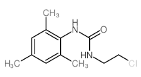 1-(2-Chloroethyl)-3-mesitylurea结构式