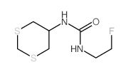 Urea,N-1,3-dithian-5-yl-N'-(2-fluoroethyl)-结构式