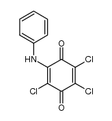 anilino-trichloro-[1,4]benzoquinone结构式