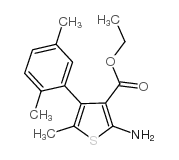 2-AMINO-4-(2,5-DIMETHYL-PHENYL)-5-METHYL-THIOPHENE-3-CARBOXYLIC ACID ETHYL ESTER图片