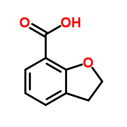 2,3-二氢苯并呋喃-7-羧酸结构式