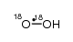 hydroperoxy radical Structure