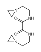 Ethanediamide, N,N-bis(2-(1-aziridinyl)ethyl)-结构式