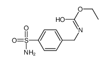 ETHYL 4-(AMINOSULFONYL)BENZYLCARBAMATE结构式