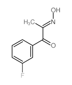 1,2-Propanedione,1-(3-fluorophenyl)-, 2-oxime结构式