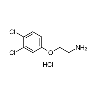 2-(3,4-Dichlorophenoxy)ethanaminehydrochloride Structure