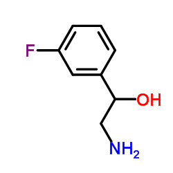 2-Amino-1-(3-fluorophenyl)ethanol结构式