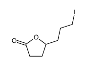 5-(3-iodopropyl)oxolan-2-one Structure