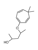 (2R,4R)-4-(5,5-dimethylcyclohepta-1,3,6-trien-1-yl)oxypentan-2-ol结构式
