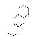 3-ethoxybut-2-enylidenecyclohexane Structure