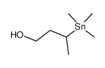 3-(trimethylstannyl)butan-1-ol结构式