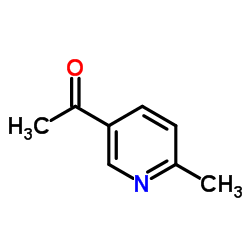 2-methyl-5-acetylpyridine structure