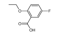 2-ethoxy-5-fluoro-benzoic acid结构式
