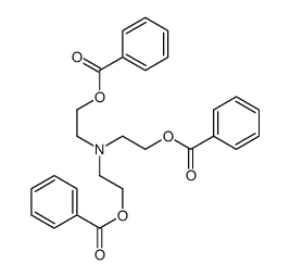 2,2',2''-nitrilotriethyl tribenzoate Structure