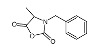 (4S)-3-benzyl-4-methyl-1,3-oxazolidine-2,5-dione Structure
